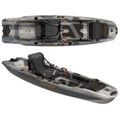 Kayak de pêche Pelican The Catch 110 Mode Magnetic Grey – Image 1