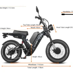 Scout Pro Vélo électrique à double batterie et double moteur - Image 4