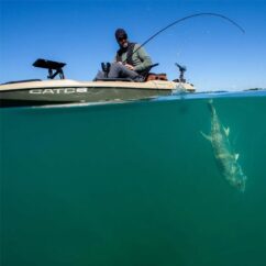 Kayak de pêche Pelican Catch PWR 100 Khaki – Image 8