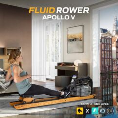 Rameur Fluid Rower Apollo Pro XL – Image 2