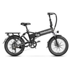 Vélo électrique fat bike pliant tout suspendue Velobecane Holy – Image 1