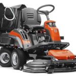 Tondeuse autoportée frontale Husqvarna RC318T – Collecte