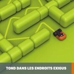 Tondeuse Robot connectée WORX - LANDROID - WR141E - jusqu'à 500m² - Image 6