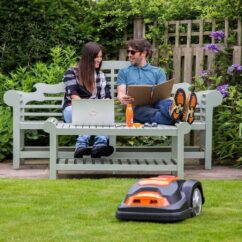 Yard Force Tondeuse à gazon robotisée SA900ECO, jusqu'à 900 m² – Image 4