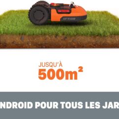Tondeuse Robot connectée WORX - LANDROID - WR141E - jusqu'à 500m² - Image 3