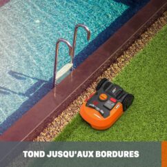 Tondeuse Robot connectée WORX - LANDROID - WR141E - jusqu'à 500m² - Image 4