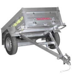 Remorque Sorel Rustik 170 VL – 500 kg plateau ridelles amovibles – Image 3