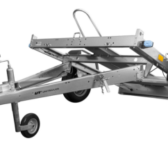 Remorque moto 1 rail UNITRAILER – Timon rabattable – Image 7
